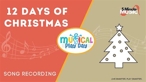 12 Days Of Christmas Sing Along Music Tableplay Kids Songs