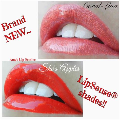 BRAND NEW LipSense Colors Are Here Coral Lina She S Apples These