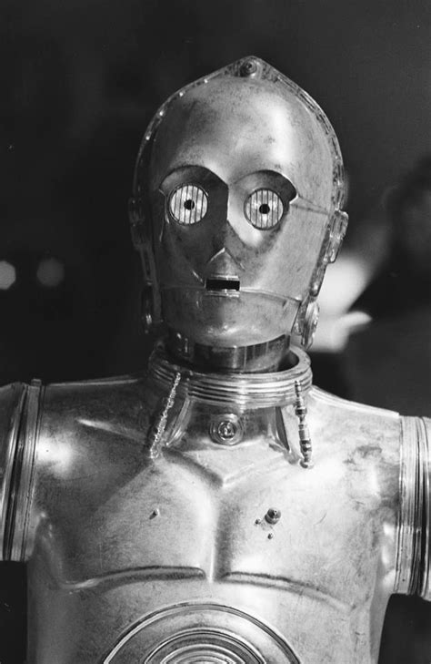 C 3po Of Star Wars Black And White Photography Tendencias Diseño
