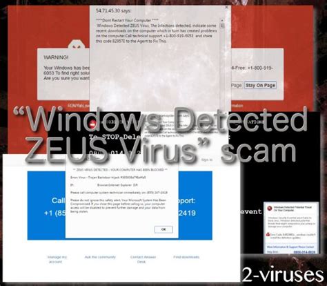 “windows Detected Zeus Virus” Scam How To Remove Dedicated 2