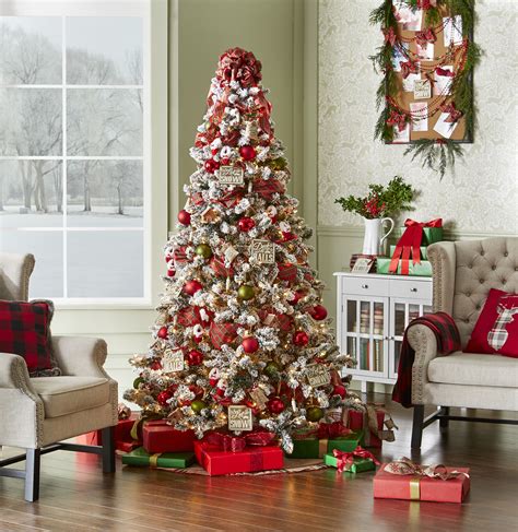 Jaclyn Smith Christmas Tidings Complete Tree Decorating Kit Kmart
