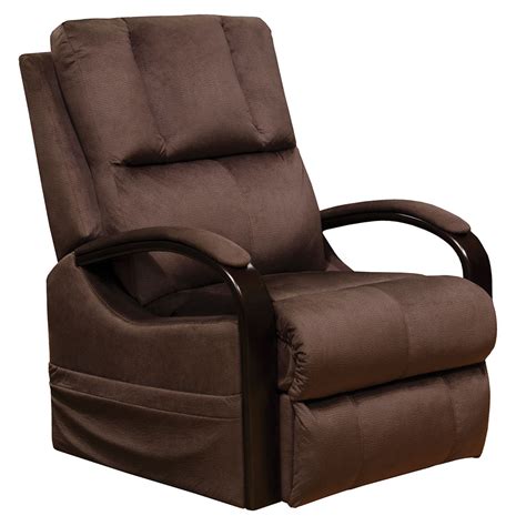 Catnapper Chandler Power Lift Chair With Walnut Performance Fabric 4863
