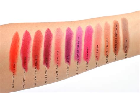 Beauty Loréal Color Riche Matte Lipsticks And Lip Liners Review