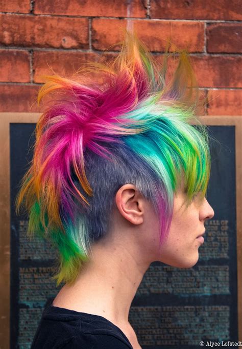 1617 Best Rainbow Hair Images On Pinterest