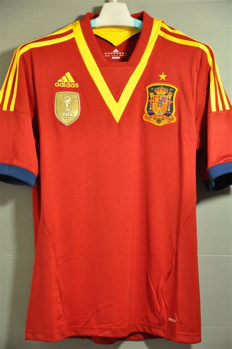 Spain national football team (spanish: Spain national football team Home Jersey Shirt Euro ...