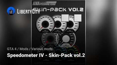 Download Speedometer Iv Skin Pack Vol2 For Gta 4