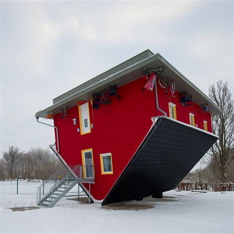 Upside Down House Unusual Places