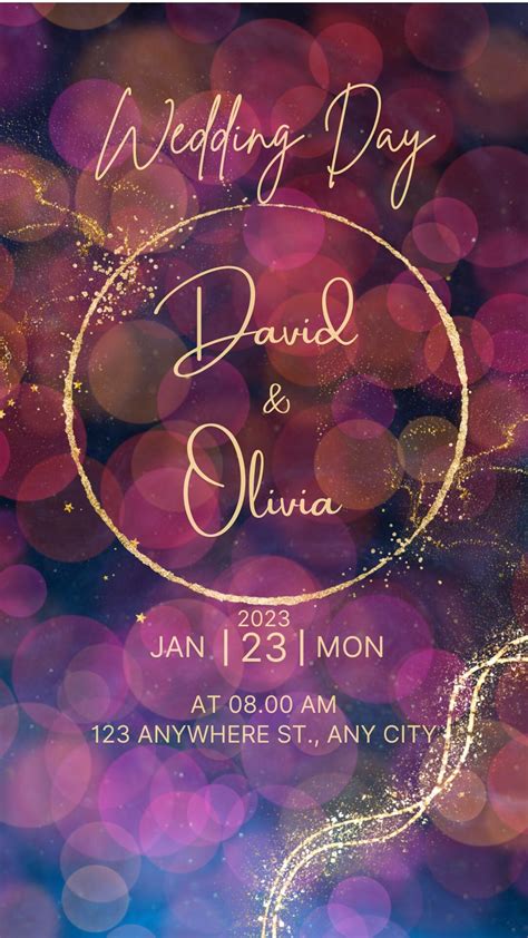 Olivia Wedding Invitation Etsy
