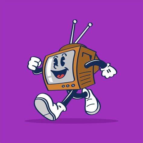 Tv Mascot Vectors And Illustrations For Free Download Freepik