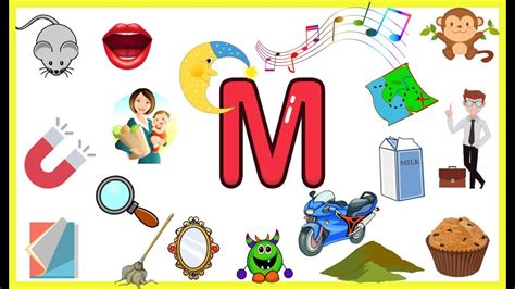 Beat your last streak, or best your overall time. Letter M-Things that begins with alphabet M-words starts ...