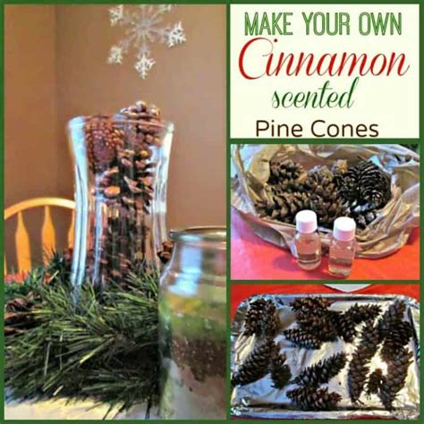 How To Make Your Own Cinnamon Scented Pine Cones Cheap