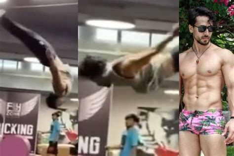 Jaw Dropped Tiger Shroff S Hi Flying Kicks Video Is Going Viral For