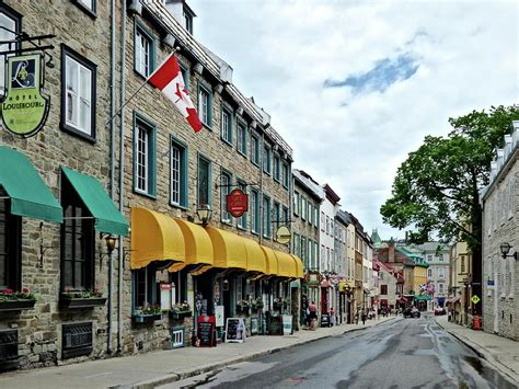 Rue Saint Louis Quebec City Quebec Canada Photograph By Lyuba Filatova