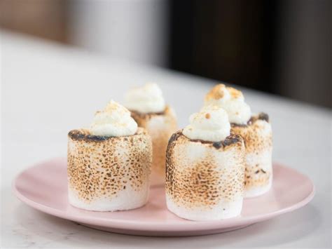 Toasted Marshmallow Shots Recipe Vivian Chan Food Network