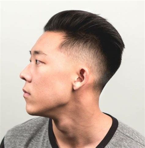 Use hair styling gel to create a pomade and hold the style in place with an added shine. Asian Taper Fade | Mens hairstyles undercut, Mens haircuts ...