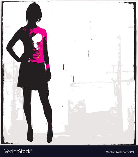 free punk rock girl vector art download babe vectors 919