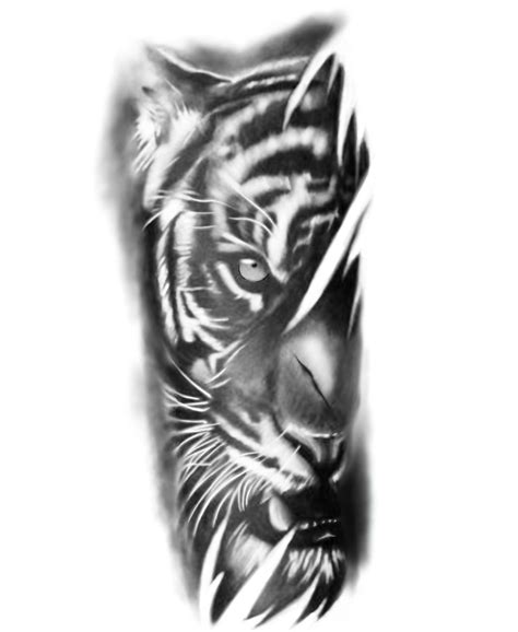 Tatuagem De Tigre Branco