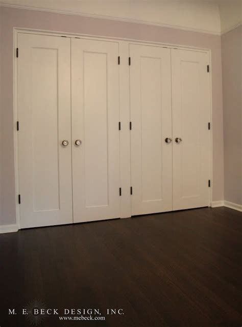 However, something to note is that standard door sizes vary depending on which country you are in. Samantha's Bedroom | Double closet, Closet bedroom, Double ...