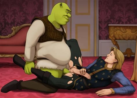 Prince Charming Shrek Shrek Anal Blonde Hair Clothed Sex Colored