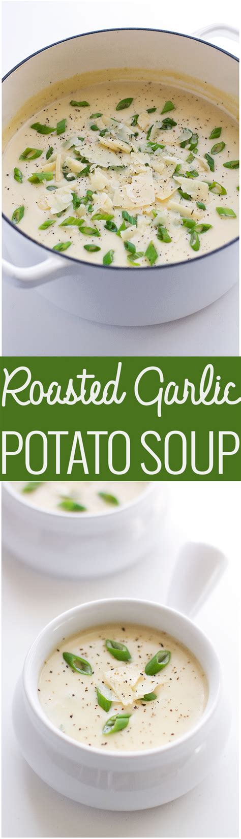 Roasted Garlic Potato Soup Recipe Little Spice Jar