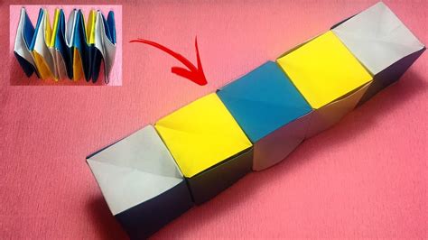 How To Make A Magic Paper Cube Box Origami Tutorial Tricks Diy