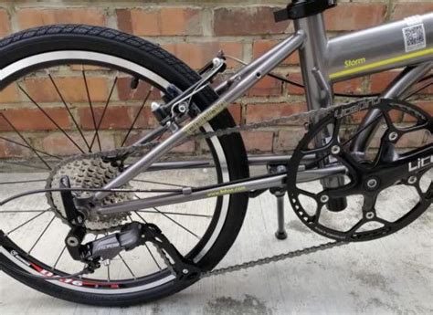 Karen robinson for the observer. Fnhon Storm 20" V brake not Dahon, crius, Litepro, tern, java, light weight folding bike ...