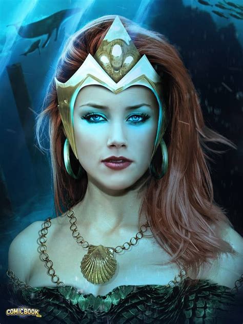 Fan Art Heres What Amber Heard Might Look Like As Mera In Aquaman