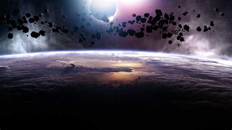 Asteroids Eclipse Wallpapers Hd Wallpapers Id 12370
