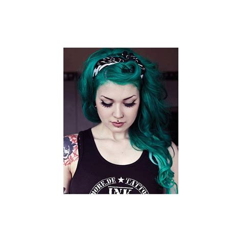 Renbow Crazy Colour Semi Permanent Hair Dye Emerald Green