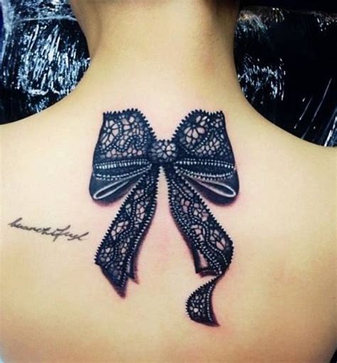 Love This Lace Bow Tattoo Would Look Fab In White Tattoo
