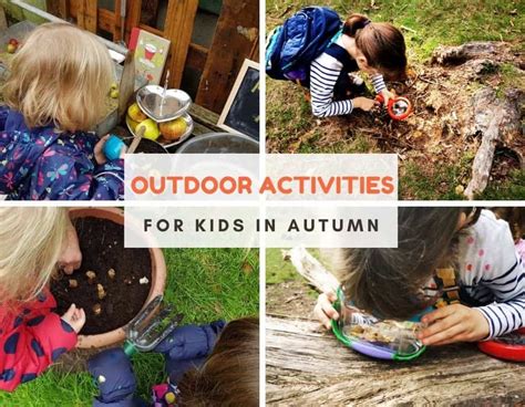 Autumn Outdoor Activities For Kids
