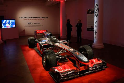 Lewis Hamiltons 2010 Mclaren Mp4 25a Up For Auction Pics Of The