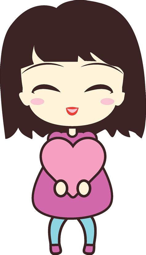 Adorable Cute Japanese Kawaii Girl Cartoon Emoji 1 Vinyl Decal Sticke Shinobi Stickers