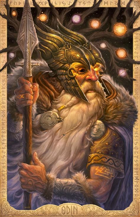 Odin Norse Mythology Mythology Art Norse Pagan Viking Symbols