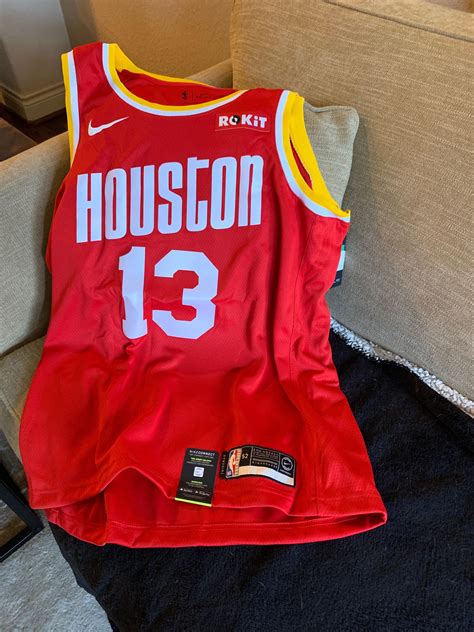 My Official Harden Throwback Jersey Came In Today R Rockets