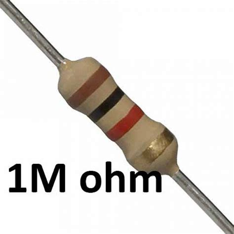 1m Ohm Resistor Other