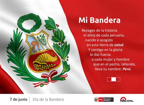 La primera bandera del perú fue creada por el general don josé de san martín en pisco, el 21 de octubre de 1820. Ministerio de Salud on Twitter: "Una bandera, un país, una ...