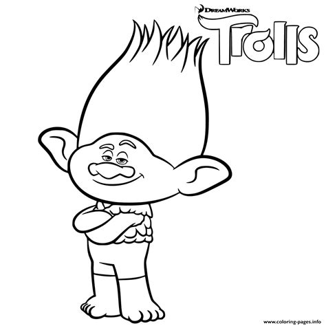Trolls coloring pages poppy and branch. coloring-pages.info branch-trolls-printable-coloring-pages ...