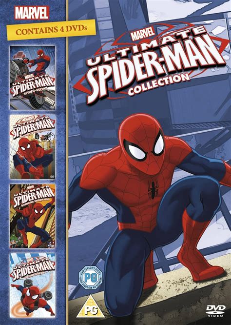 Ultimate Spider Man Vol 1 4 Box Set Import Amazonfr Dvd And Blu Ray