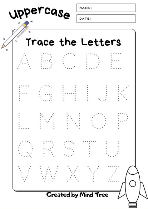 Tracing Uppercase Letters Tracing Worksheets Alphabet Recognition
