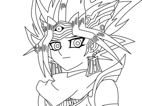 Pharaoh Atem From Yu Gi Oh Coloring Page Download Print Or Color Online For Free