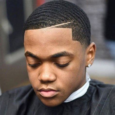 Bald Fade With Waves Taper Fade With Waves Taper Fade Short Hair Low