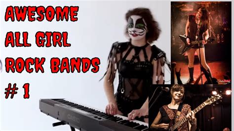 top 5 awesome female rock bands 1 youtube