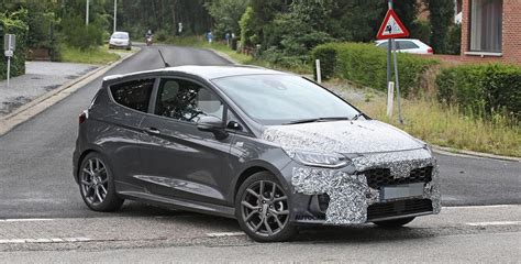 2022 Ford Fiesta Updated Hatch Seen In St Line And Entry Trims