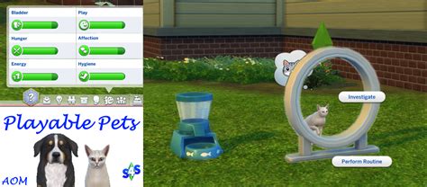 Control Your Pets Sims 4 Mod Pets Retro
