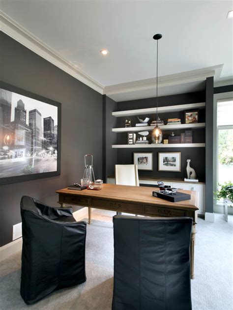 Best Transitional Home Office Design Ideas And Remodel Pictures Houzz