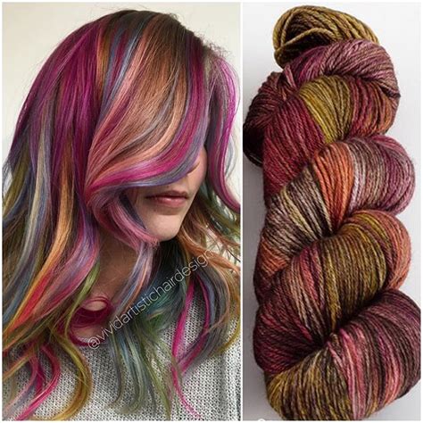 They're easy to style traditionally too since you can gather and shape them into your hairstyle of choice. Does the yarn rule the hair or does the hair rule the yarn ...