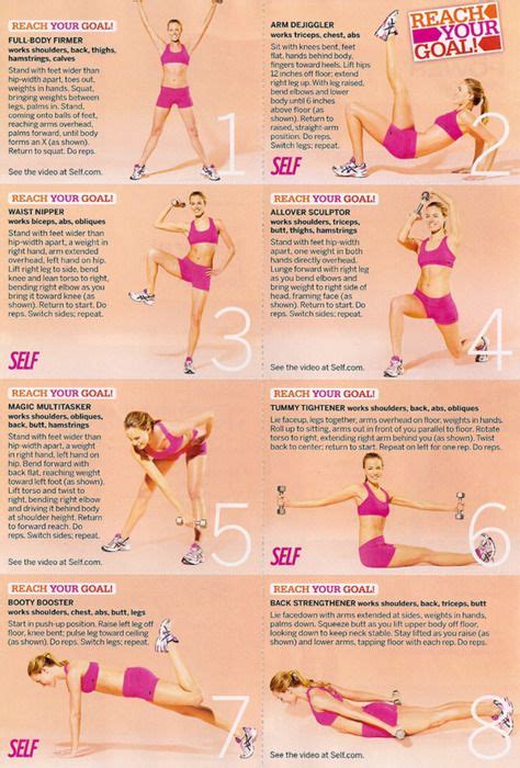 Womens workout plans for toning. Full body toning workout | For the Home | Pinterest