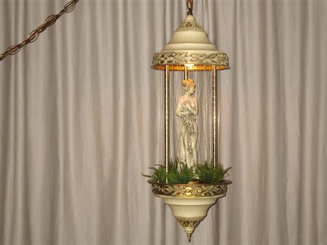 Grecian Goddess Rain Lamp Vintage Oil Rain Lamp Home Decor Gold Table Lamp White Lady Statue