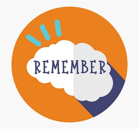 Remember Brain Thinking Icon Circle Hd Png Download Kindpng